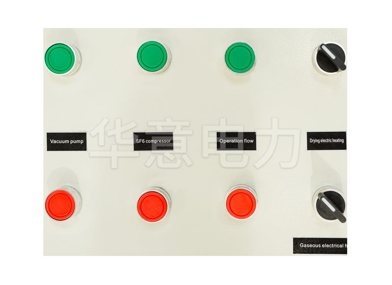 香蕉青草视频在线 HYLH-V SF6 氣體回收裝置控制箱按鈕