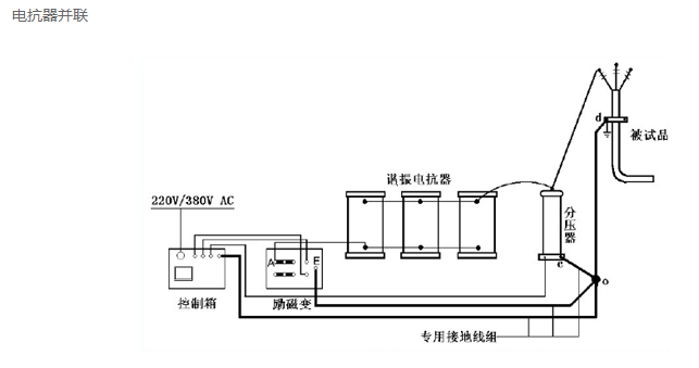 青青草久久影视 變頻串聯諧振試驗中電抗器的正確接線方式