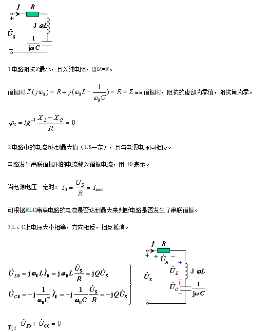 久草精品在线 串聯諧振和并聯諧振的條件