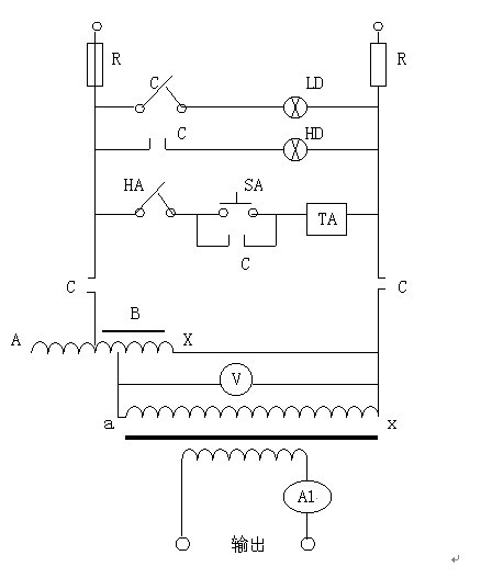 2000a大電流發生器工作原理圖